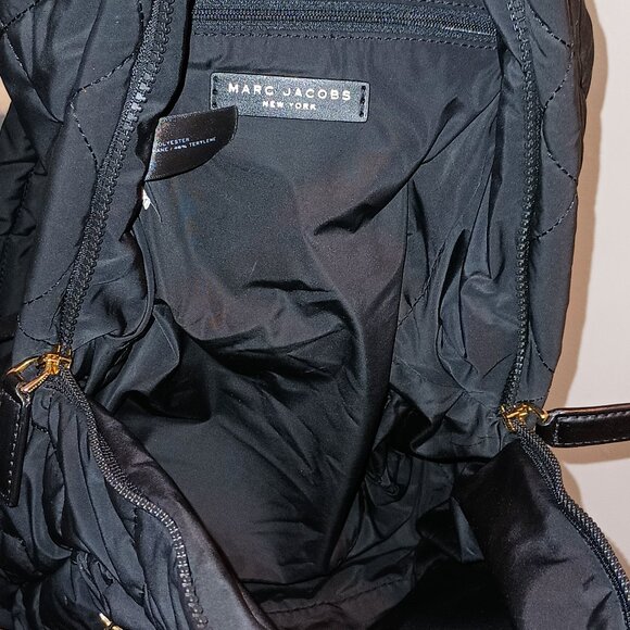 MARC JACOBS black quilted backpack M0011321 - Picture 12 of 13